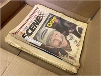 Group Lot Dale Earnhardt Newspapers