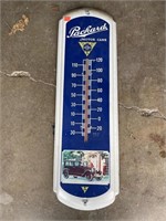 Vintage Packard Metal Thermometer (app 2.5ft)