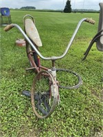Playbike.  Stingray-style Bike. Needs front tire