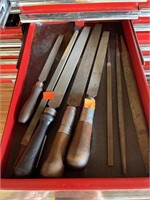 Various Files/Chisels: Contents of Drawer