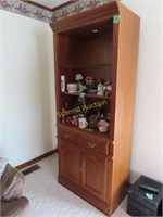 approximately 6.4 in solid wood cabinet items on