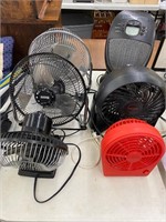 Fans and heater