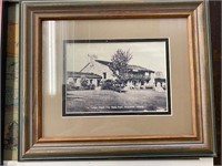 Giant City Lodge framed picture