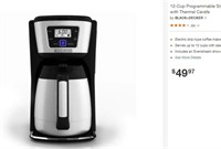 Black + Decker 12-Cup Drip Coffee Maker