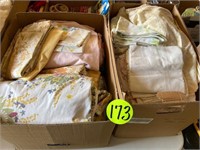 (2) Boxes of Bedding