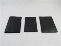 Tumi Black Leather Wallets