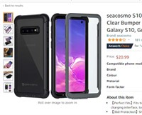 seacosmo S10 Phone Case -Built-in Screen Protector