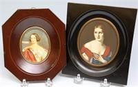 Two Miniature Portraits