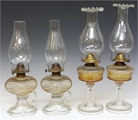 Four Fluid Lamps