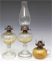 Three Fluid Lamps