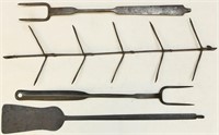 Wrought iron utensils
