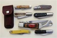 Seven Pocket Knives