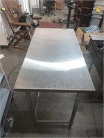 SS Food Service Table, 36 IN H x 48 IN L x 24 IN W