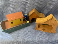 Wooden Mangers and Ark