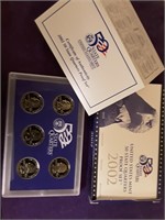 USA MINT STATE QUARTERS PROOF SET 2002