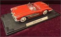 1958 Corvette Scales Model Car