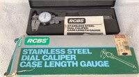 RCBS Stainless Steel Dial Caliper/Case Length Gaug