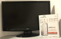 Acer Monitor Cable Modem and Monitor Screen