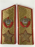 Marshal of The Soviet Union Shoulder Boards