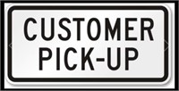 Customer Pick Up & Payment Information