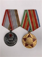 2 Russian Medals