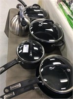 Set of Cuisinart pans