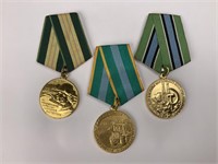 3 Russian Labor Medals
