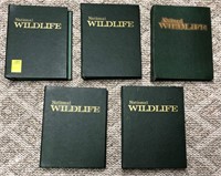 (5) Binders of National Wildlife Magazines