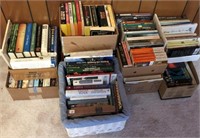 (8) Boxes of Assorted Books