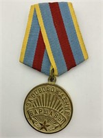 Russian Medal Liberation of Warsaw
