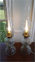 Electrified oil lamps