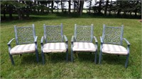 Outdoor patio chairs