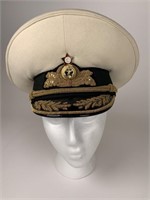 Russian Admiral Visor Hat