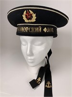 Russian Navy Sailors Beskozirka Cap