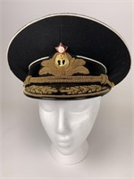 Russian Navy Admiral Visor Hat