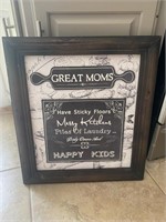 GREAT MOMS KITCHEN WALL HANGING