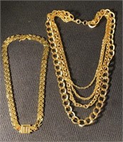 Gold Tone Fashion Necklaces