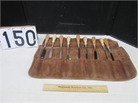 Lie-Nielsen 9 pc wood chisel set