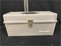 Craftsman Plastic Tool Box, Full of Tools!