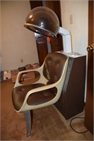 Vintage Hair Dryer with Chair by Koken