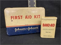 Vintage First Aid Tins
