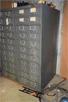Heavy Cabinet with 11 Drawers (53in H x 28in D x