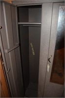 2 Door Metal Wardrobe with Key