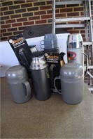 Various Thermos Bottles
