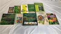 Box lot of gardening books
