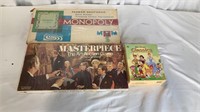 Vintage Monopoly, Vintage Masterpiece, & Disney