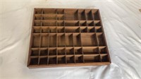 Wall mountable wooden knickknack shelf 20.5” x 2”
