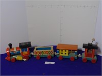 Wooden Fisher Price Train