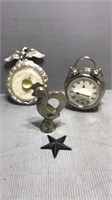 Timer,rooster thermometer. Star