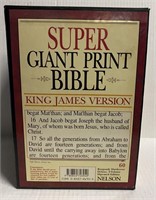 SUPER GIANT PRINT BIBLE SET